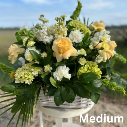 Sympathy Flower Basket