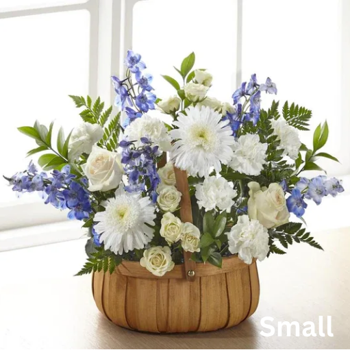 Sympathy Flower Basket