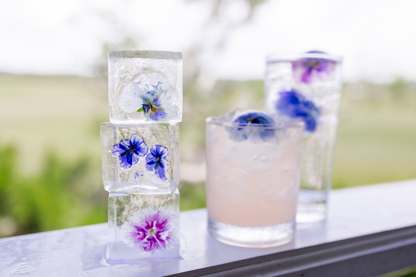 Floral Ice Cubes - 10 ct